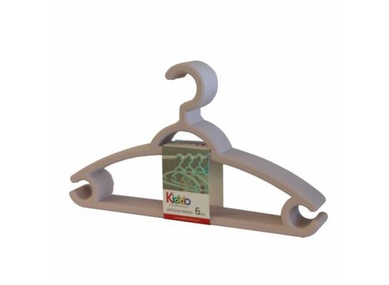 Wieszak Masza różowy 6 szt. Kiddo