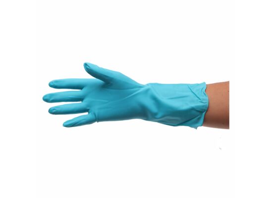 Rękawice domowe S niebieski Pucuś New