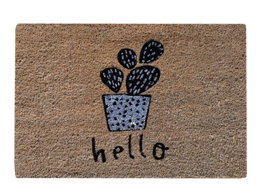 wycieraczka gumowo-kokosowa TUCAN 40 x 60 CM wz10