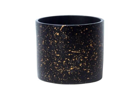 Osłonka ceramiczna Prado 12,5 cm czarny - lastryko