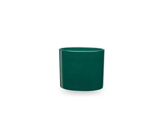 Osłonka ceramiczna Prado 16 cm zielony