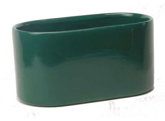 Osłonka ceramiczna Capri Mini 13,5 cm zielony