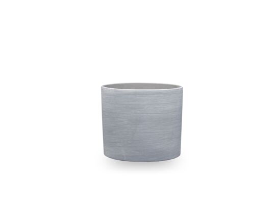 Osłonka ceramiczna Prado 16 cm szary