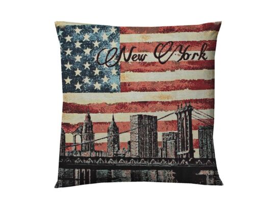 Poszewka 45 x 45 cm New York wielokolorowy
