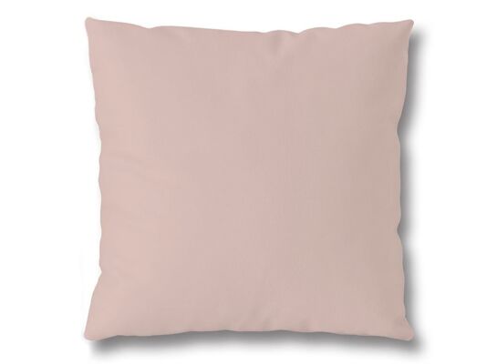 Poszewka metallic 40 x 40 cm gładka różowy