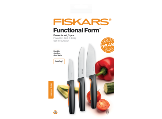 Zestaw 3 noży do warzyw i owoców