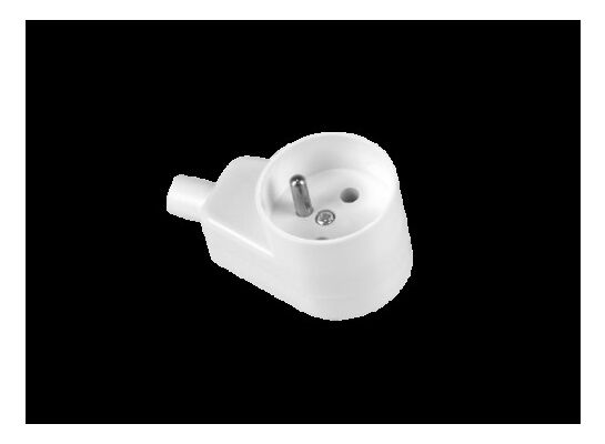 Gniazdo przenośne pojedyncze kątowe z uziemieniem GN-170K + Z JONEX 