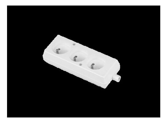 Gniazdo przenośne trzykrotne GN-370 + Z JONEX 