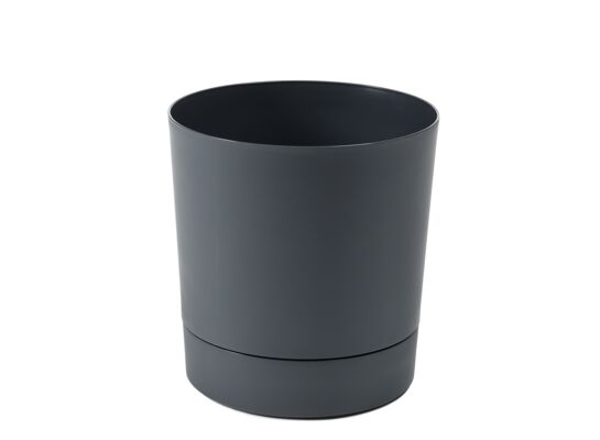 Donica z podstawką AURA 34,1 x 32,5 cm antracyt