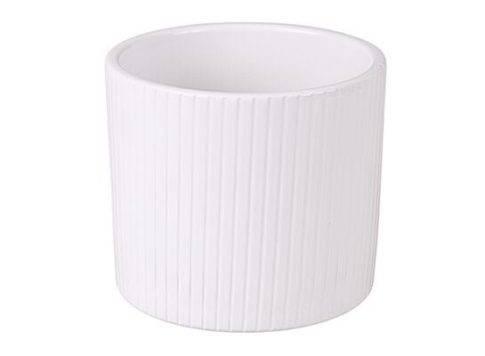 Osłonka cylinder Verical 13 cm biały