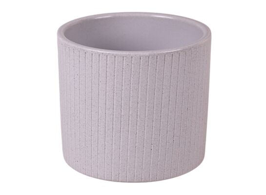 Osłonka cylinder Verical 13 cm szary