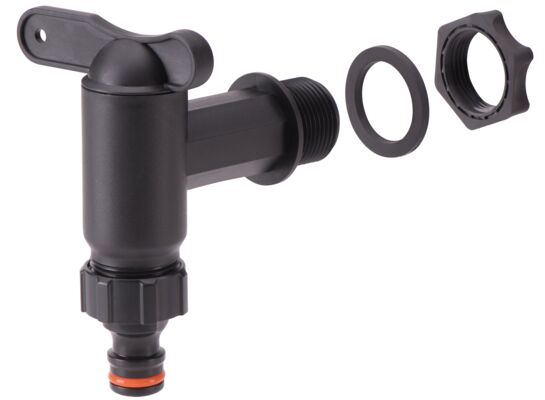 Zestaw kranik + szybkozłączka do deszczówki FLOW