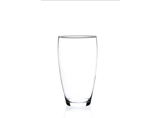 Wazon transparentny Carlo 14 x 25 cm