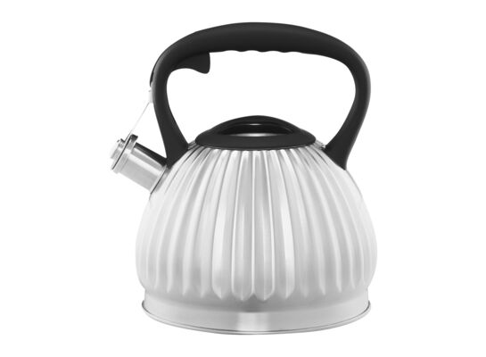 Czajnik na indukcję Curly 2,5 l srebrno-czarny