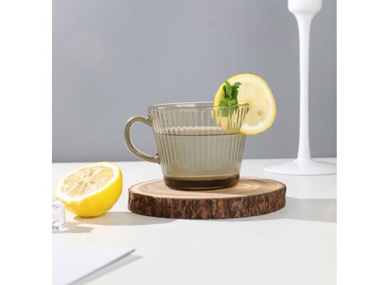 Kubek Selena 410 ml bursztynowy