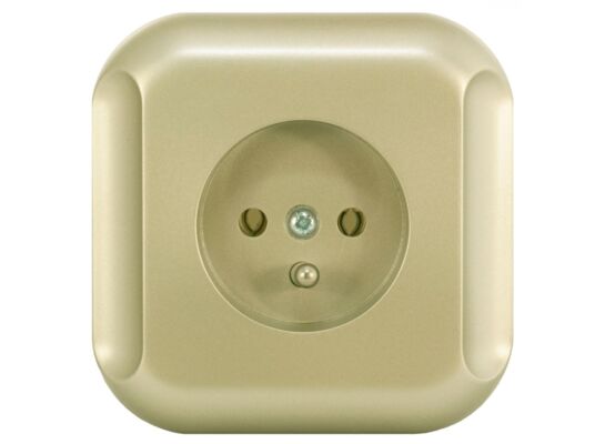 Gniazdo pojedyncze z uziemieniem GPT-16T + Z TOPAZ