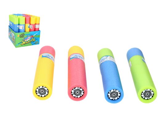 Piankowy pistolet na wodę 4 x 20 cm mix