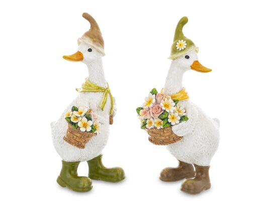 Figura ogrodowa gęś 24,5 cm