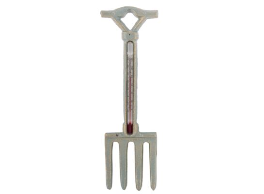 Termometr dekoracyjny 22,5 x 6,5 x 1,5 cm szary