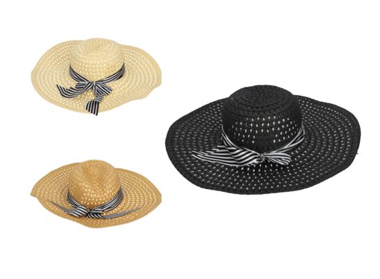 Kapelusz plażowy 46 cm mix