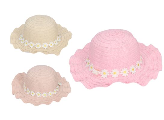 Kapelusz plażowy 29 cm mix