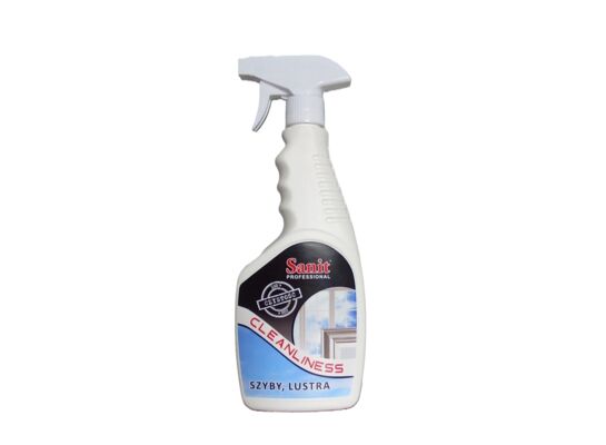 Preparat do czyszczenia szyb i luster 500 ml SANIT CLEANLINESS