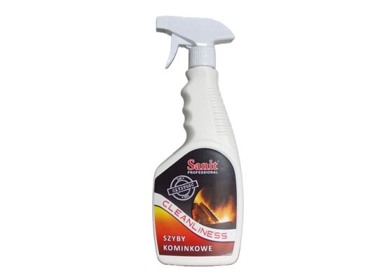 Preparat do czyszczenia szyb kominkowych 500 ml SANIT CLEANLINESS