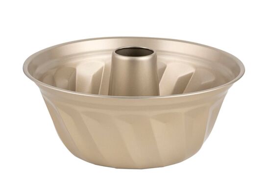 Forma do babki z tuleją Cookie 25,5 x 12 cm szampański