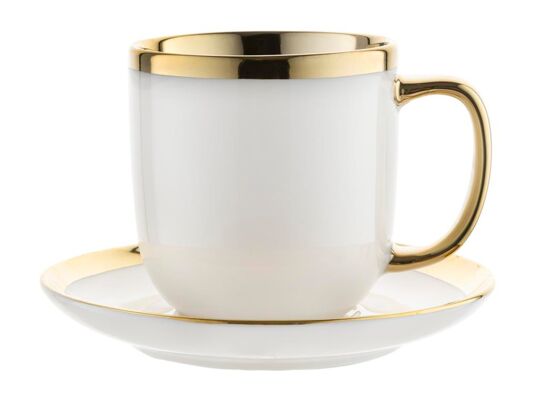 Filiżanka ze spodkiem Berlotti 320 ml biały