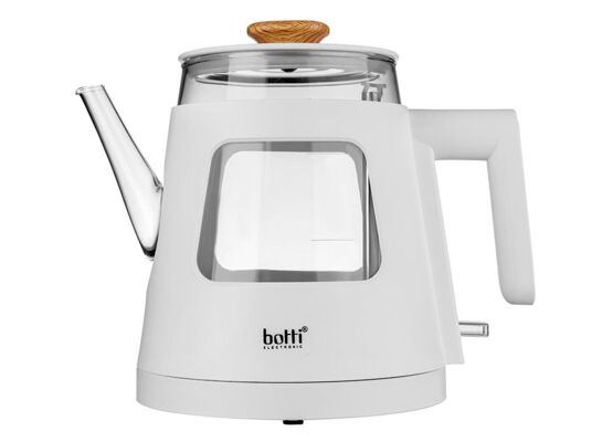 Czajnik elektryczny Vivien 0,9 l szklany biały Botti