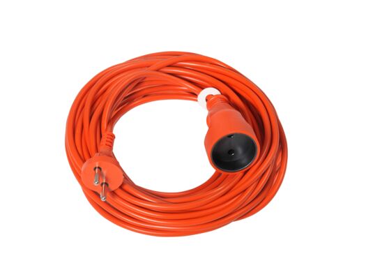 Przedłużacz ogrodowy PS-160 2 x 1,5 mm² 10 m H05VV-F pomarańczowy