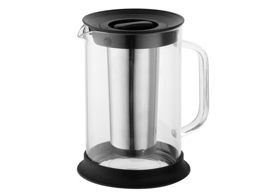 Dzbanek szklany z zaparzaczem Largo 1,5 l transparentny