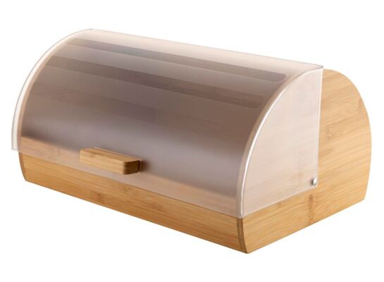 Chlebak bambusowy classic 38,5 x 27,7 x 19 cm beżowy