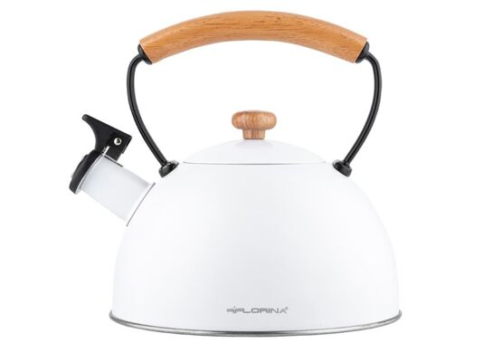 Czajnik nierdzewny 1,8 l New nature line biały