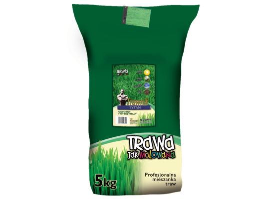 Trawnik TYTAN 5 kg/200 m2 Trawa Jak Malowana