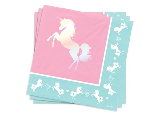 Serwetka jednorożec 20 sztuk