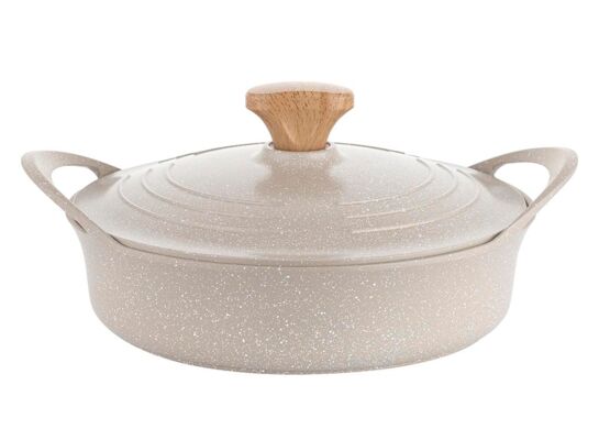 Garnek aluminiowy niski Oslo 28 cm 4 l