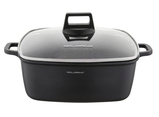 Garnek aluminiowy Chef kwadrat 28 x 28 x 10,7 5,8 l