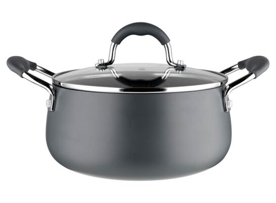 Garnek aluminiowy Nordica z pokrywką 20 cm 3 l