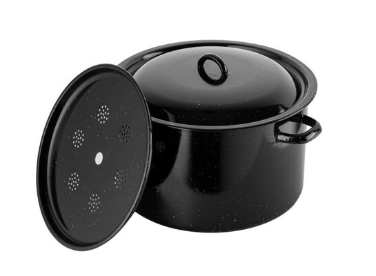 Garnek emaliowany do słoików 32 cm 15 l