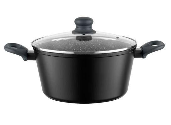 Garnek aluminiowy Virgo z pokrywką 28 cm 6,1 l
