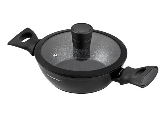 Garnek aluminiowy niski Magnum z pokrywką 20 cm 1,6 l