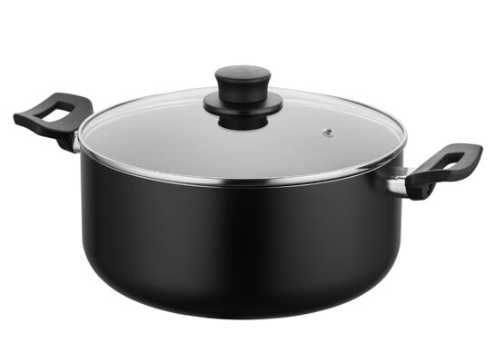 Garnek aluminiowy Calina z pokrywką 28 cm 7,2 l