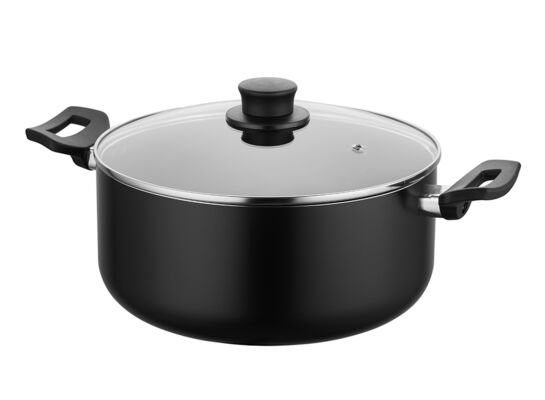 Garnek aluminiowy Calina z pokrywką 26 cm 6 l