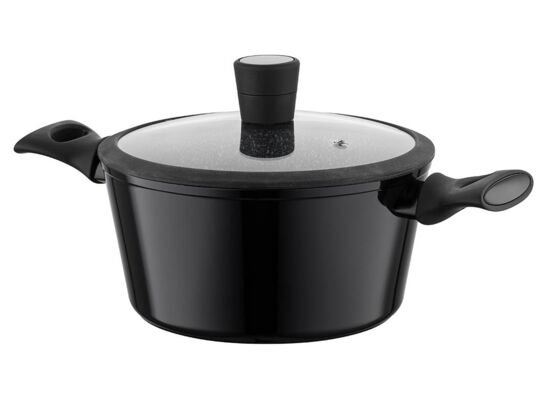 Garnek aluminiowy Magnum z pokrywką 28 cm 6,1 l