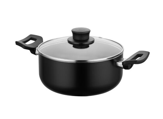 Garnek aluminiowy Calina z pokrywką 22 cm 3,3 l