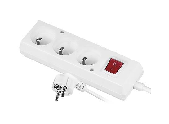 Przedłużacz WS z trzykrotnym gniazdem i uziemieniem PS-370WS 5 m + Z JONEX 