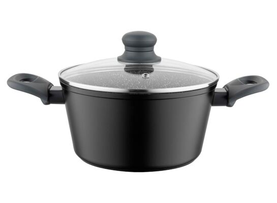 Garnek aluminiowy Virgo z pokrywką 20 cm 2,2 l