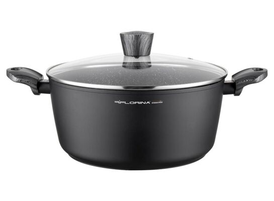 Garnek aluminiowy Bono z pokrywką 28 cm 6,1 l