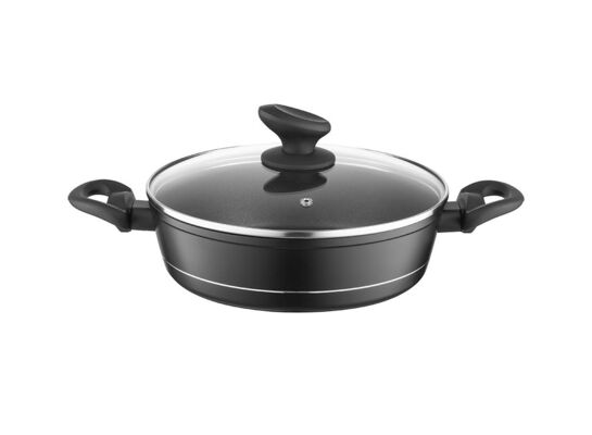 Garnek aluminiowy niski Delux 20 cm 1,3 l